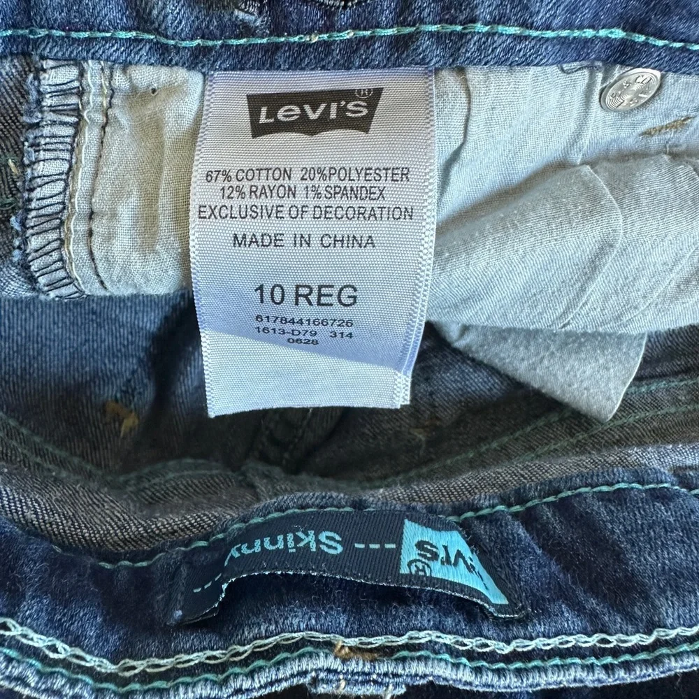 Levi's Blue Skinny Jeans Essential Style